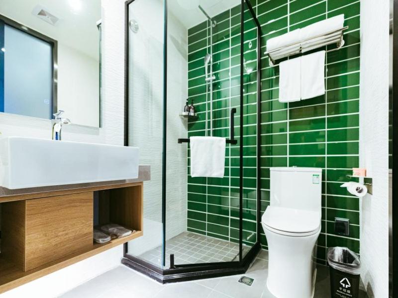 Greentree Inn Shanghai Huangxing Park Subway Station Express Hotel Luaran gambar