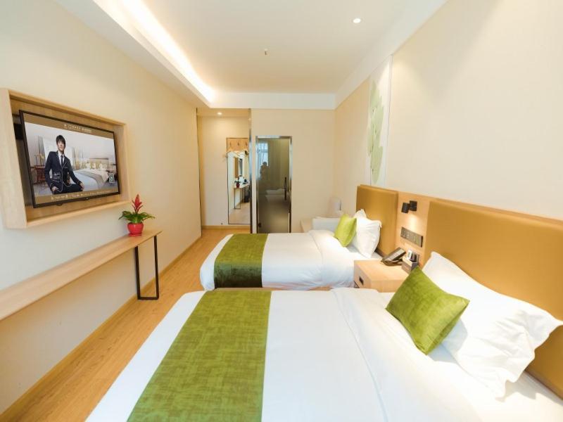 Greentree Inn Shanghai Huangxing Park Subway Station Express Hotel Luaran gambar
