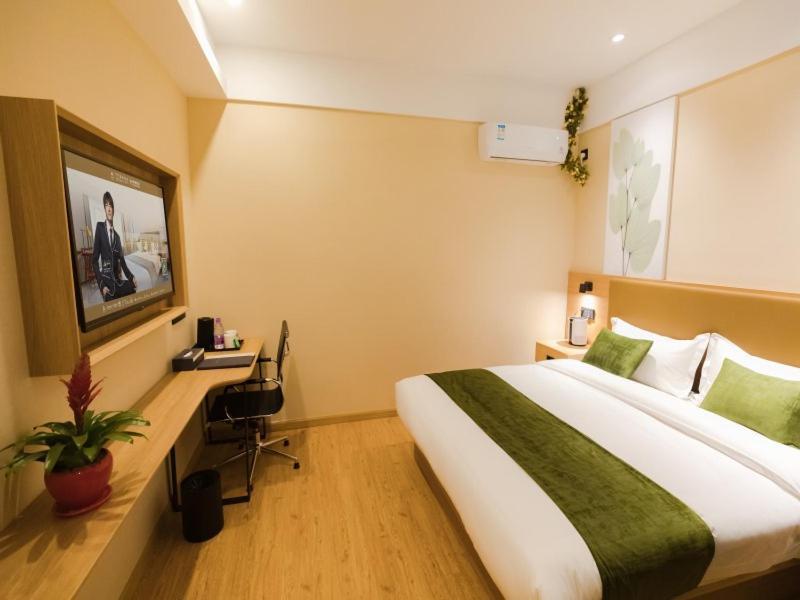 Greentree Inn Shanghai Huangxing Park Subway Station Express Hotel Luaran gambar