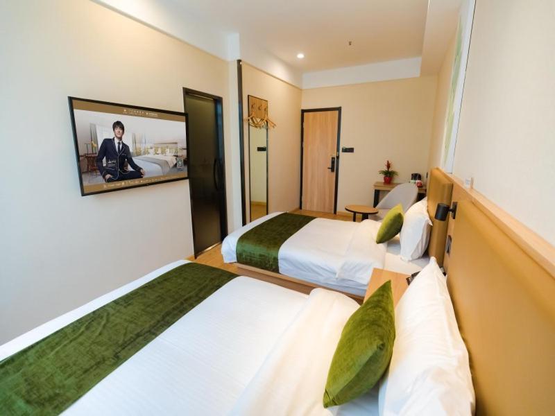 Greentree Inn Shanghai Huangxing Park Subway Station Express Hotel Luaran gambar
