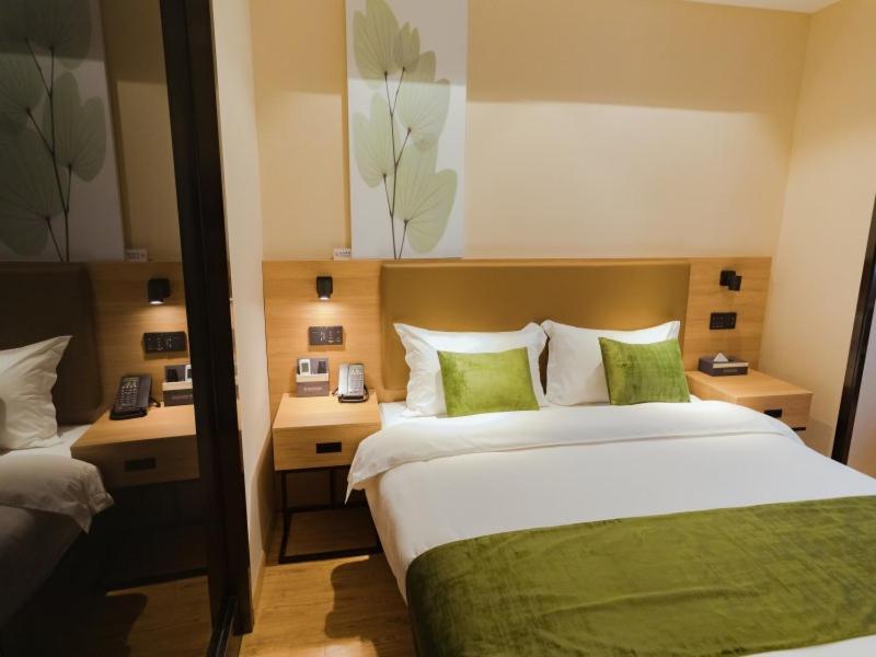 Greentree Inn Shanghai Huangxing Park Subway Station Express Hotel Luaran gambar
