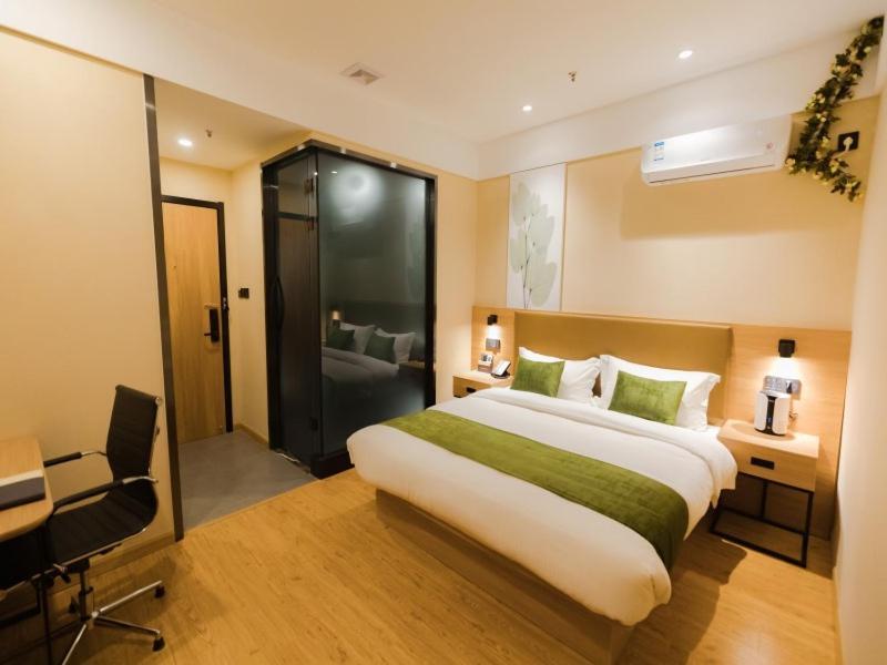 Greentree Inn Shanghai Huangxing Park Subway Station Express Hotel Luaran gambar