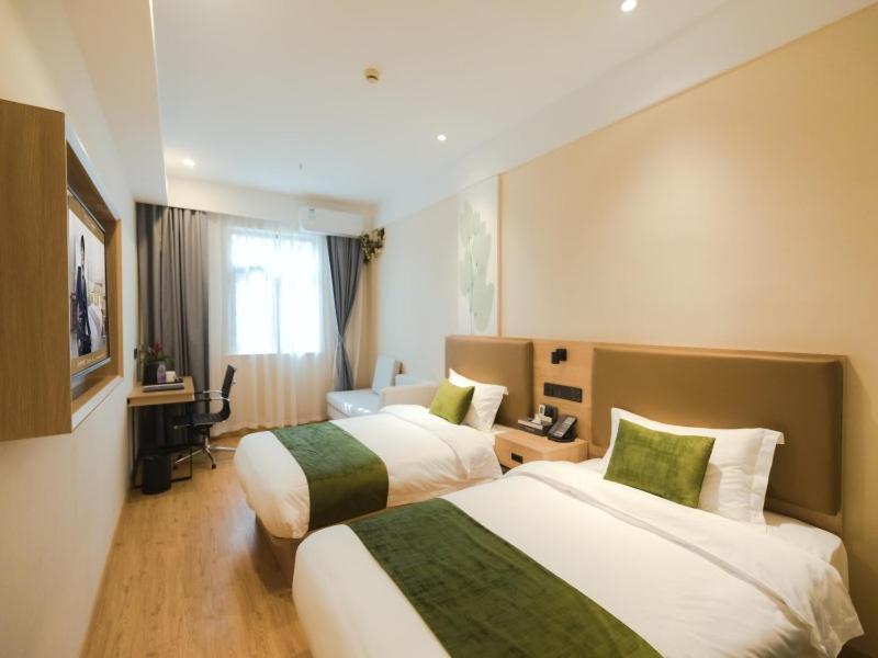 Greentree Inn Shanghai Huangxing Park Subway Station Express Hotel Luaran gambar